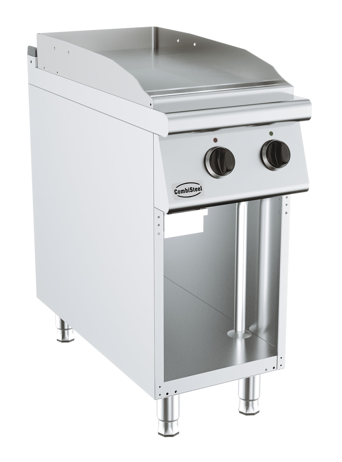 Elektrische Grillplatte BASE 900 / Glatt / 400 mm / 6 kW / 400 V / Freistehend / Combisteel – elektrische Grillplatte für Gastronomie
