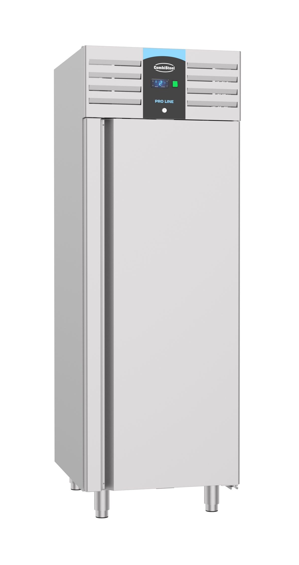 Gewerbetiefkühlschrank 1 Tür Edelstahl 550 L