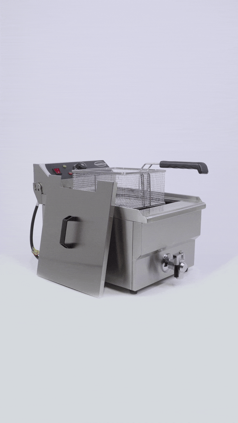 Elektrische Tischfritteuse 1 × 10 L / Combisteel