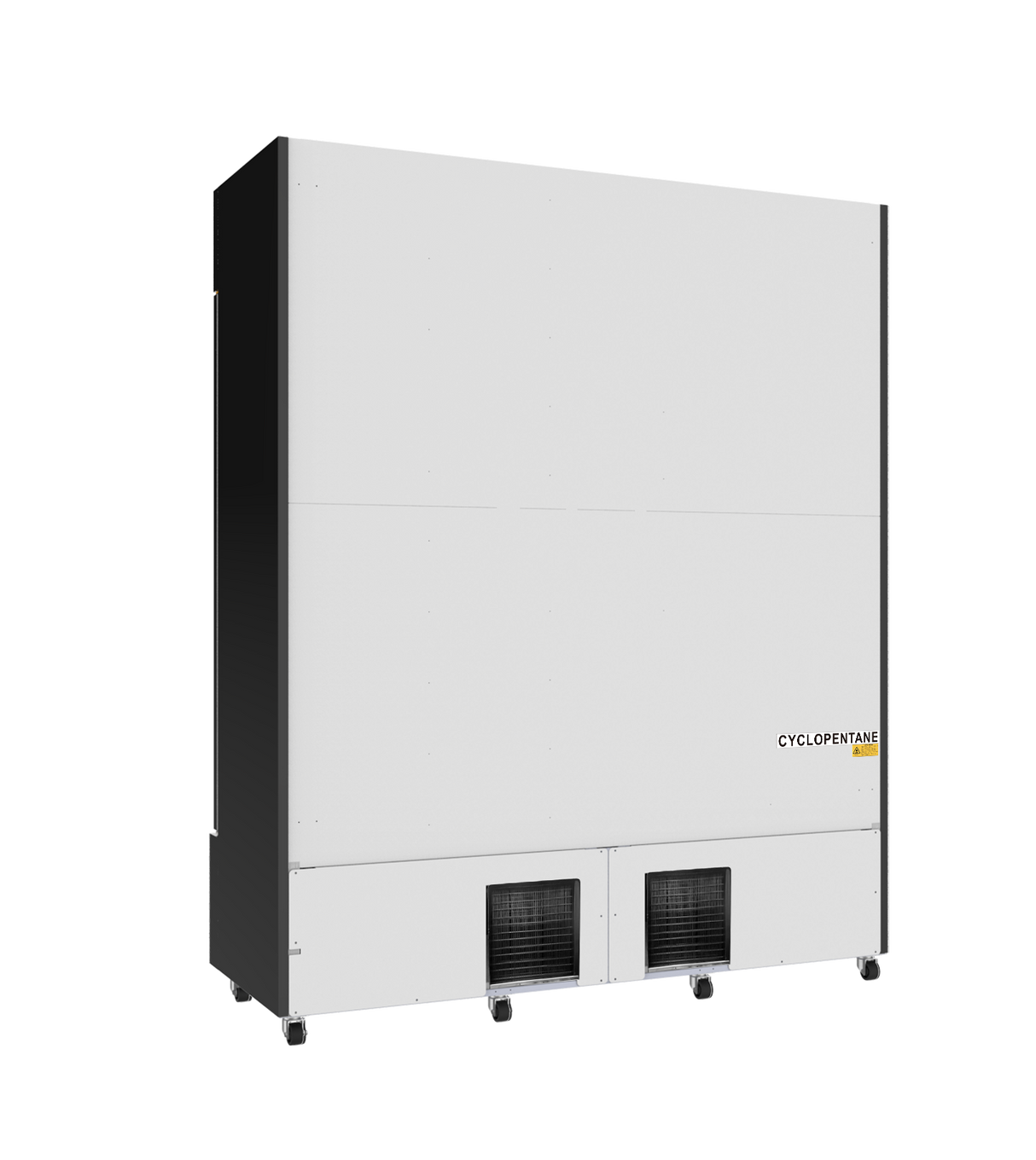 ХЛАДИЛНИК С 3 СТЪКЛЕНИ ВРАТИ ЧЕРЕН FCU-1200 BL