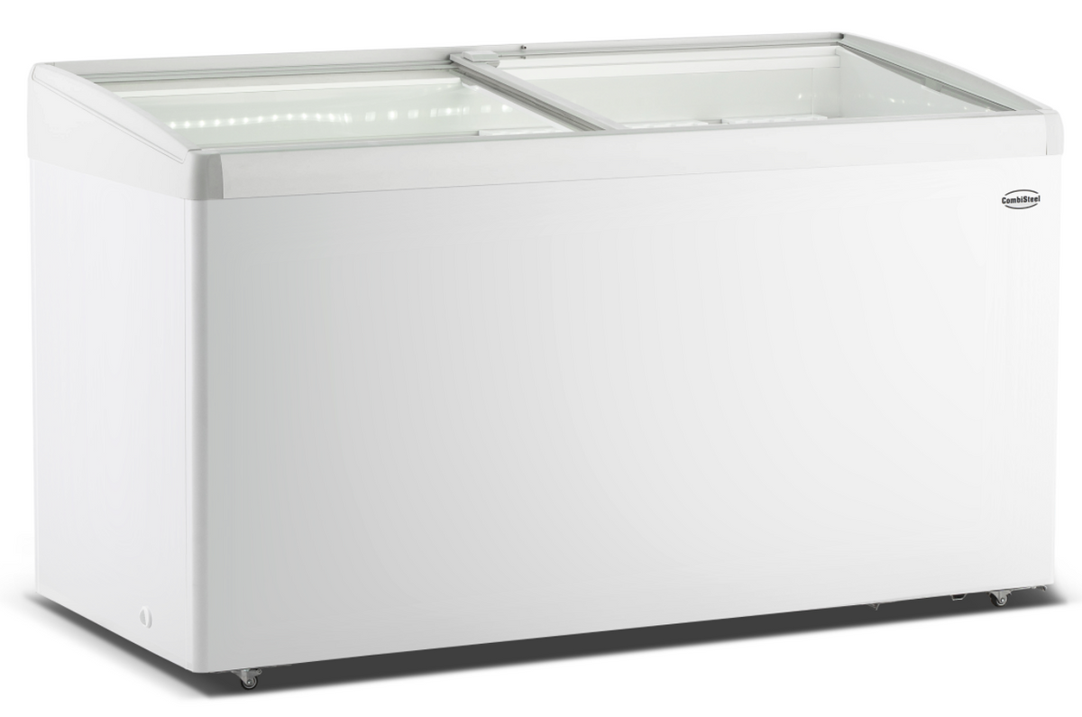 Eistruhe 456 L mit Glasschiebedeckel / Lotte / Combisteel