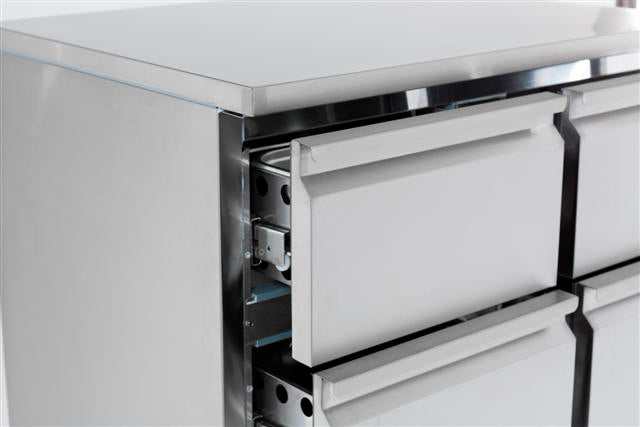 Kühltisch / 4 Schubladen / 257 L / Combisteel