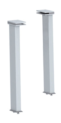 Standfuß für Glasaufsatz / rund / 68 × 85 × 483 mm / Combisteel