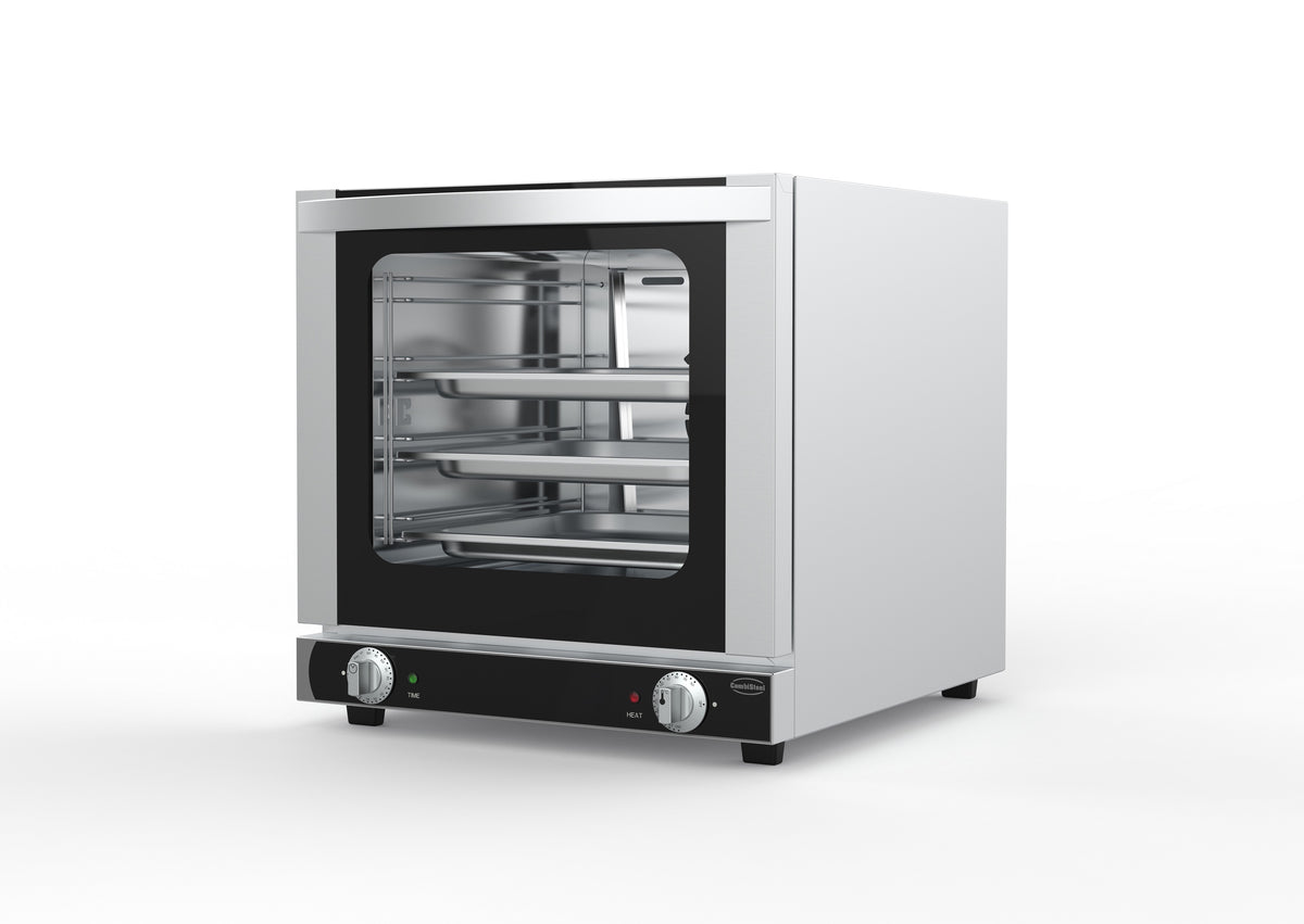 Elektrischer Combisteel Konvektionsofen 4 × 2/3 GN – Ansicht 2