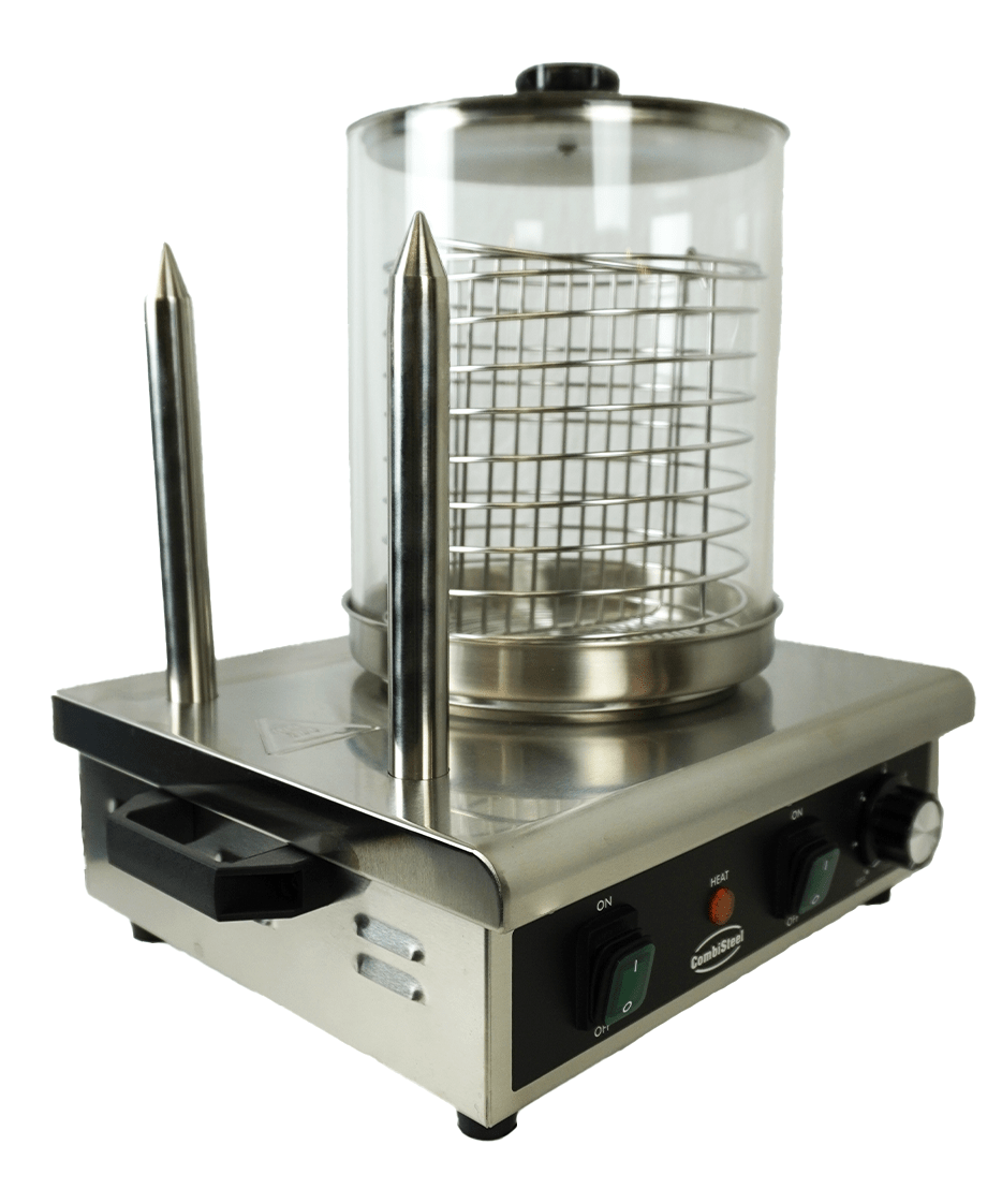 Hot-Dog-Wärmer / mit 2 Brotwärmern / 0.5 kW / 387 × 300 × 395 mm / Combisteel