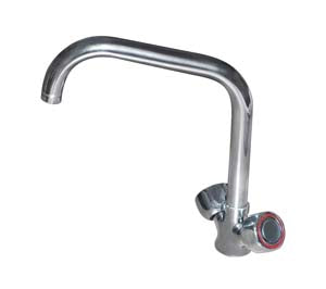 Misch- & Schwenkhahn / 1-Loch / Anschluss 3/4" / 7013.1605 / Combisteel