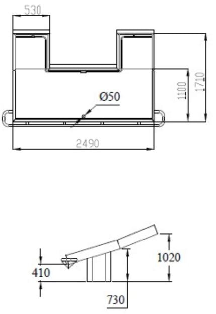 Fischtheke mit 3,06 m² Präsentationsfläche – Detailansicht 2
