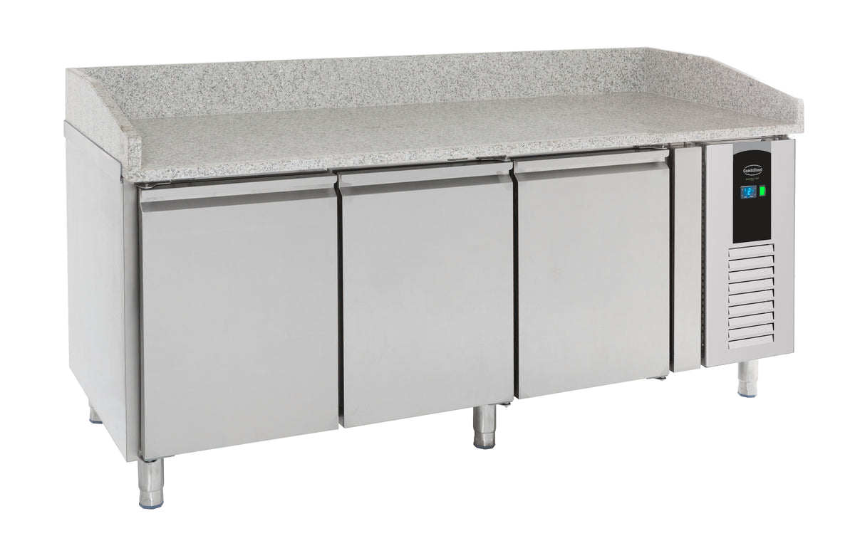 Pizzatisch / Energy Line / 3 Türen / 635 L / Combisteel