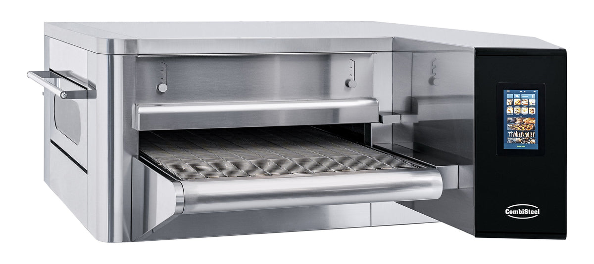 Durchlauf-Pizzaofen / Band 800 mm / 24,4 kW / 2375 × 1575 × 615 mm / Combisteel