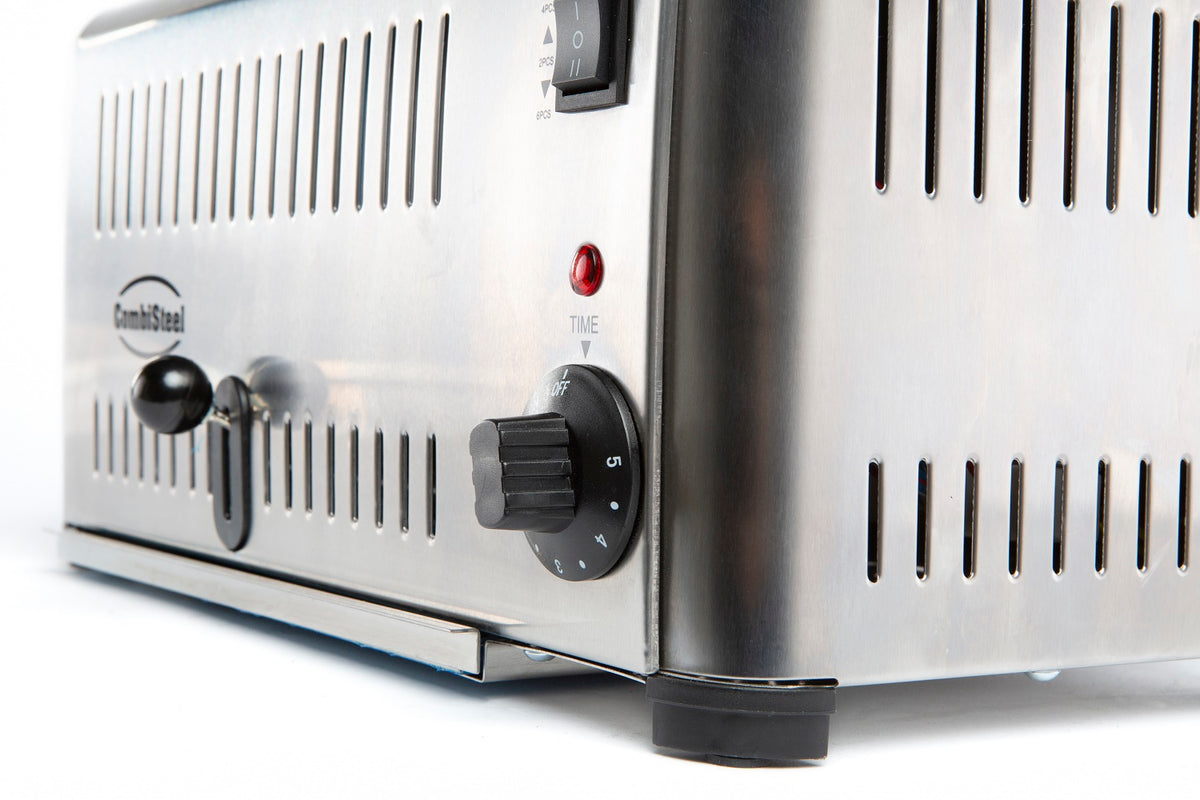 Toaster / 6 Scheiben / 2.5 kW / 420 × 260 × 220 mm / Combisteel