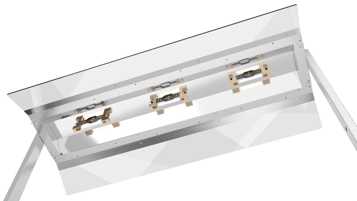 Warmhalteeinheit / 3× 1/1 / +30/+110 °C / 1035 × 500 × 600 mm / Combisteel