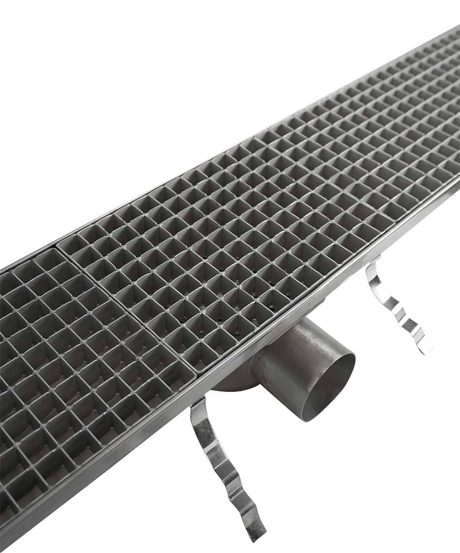Bodenablauf / 1144 × 200 × 140 mm / Combisteel