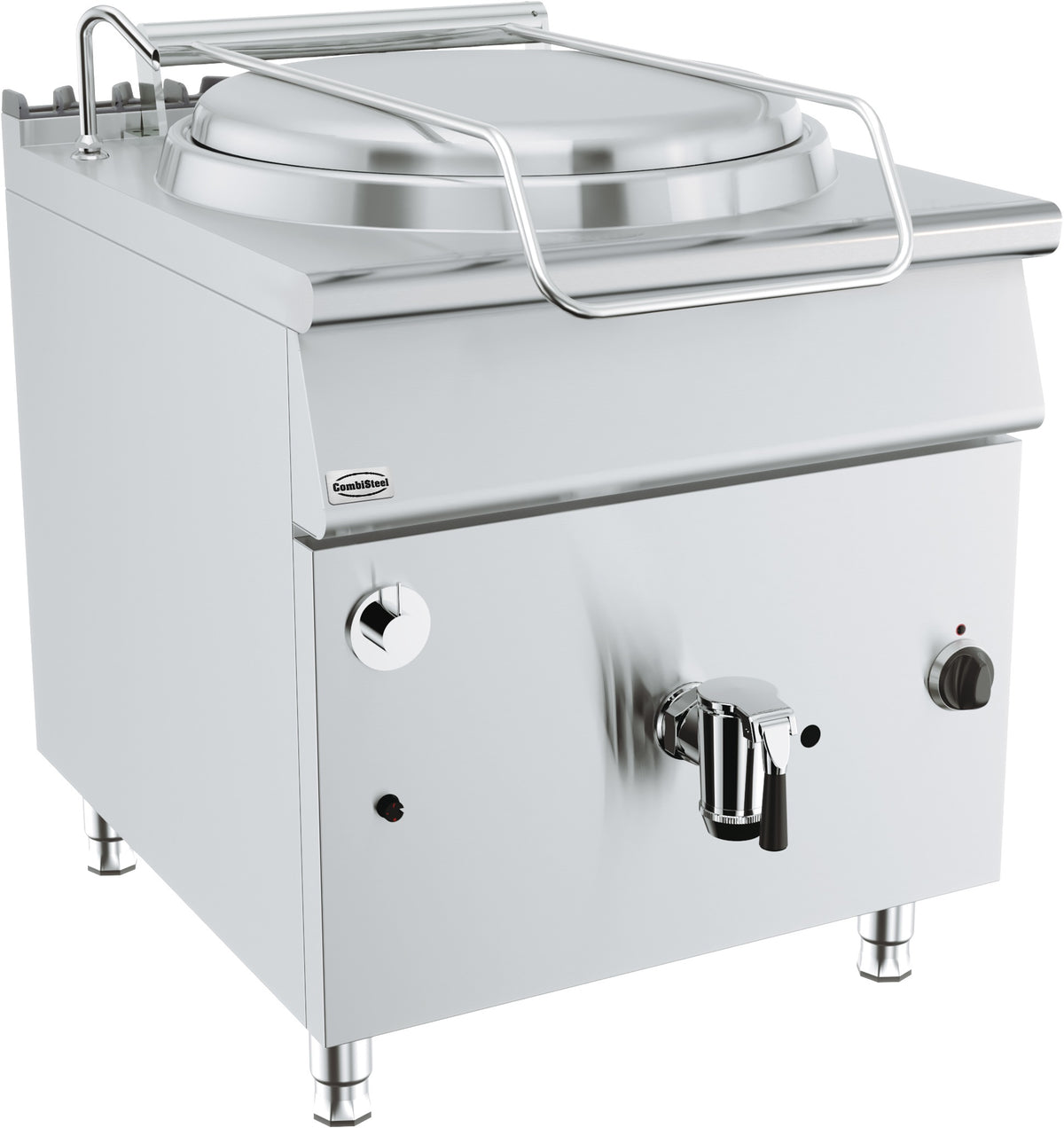Gas- Kochkessel BASE 900 / 150 L / Indirekt beheizt / 20 kW / Combisteel – professioneller Kochkessel für Gastronomie