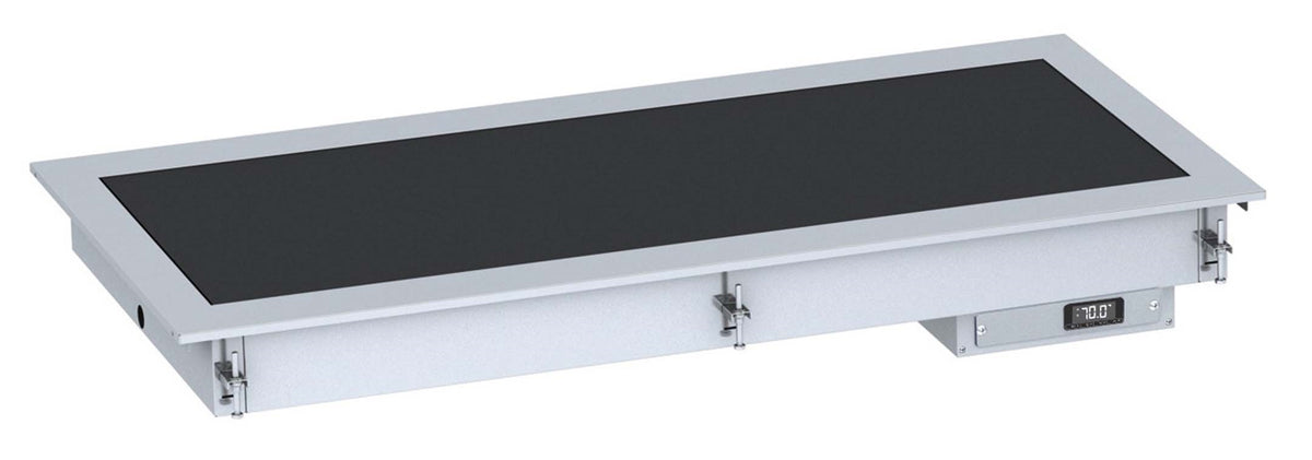 Einbauheizplatte / Keramik / Schwarz / 2/1 GN / 790 × 610 × 147 mm / Combisteel