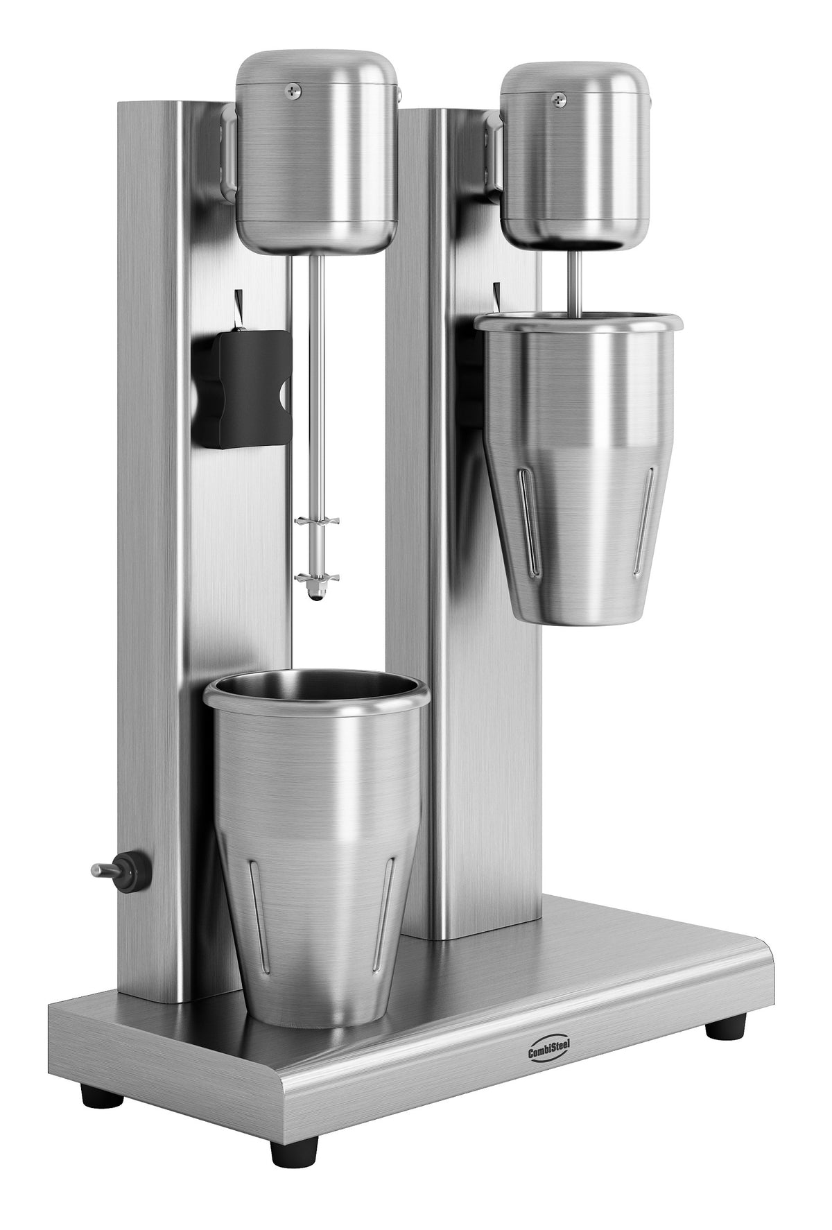 Milchshaker / 2 × 1L L / 2 Geschwindigkeiten / 360 × 170 × 512 mm / Combisteel