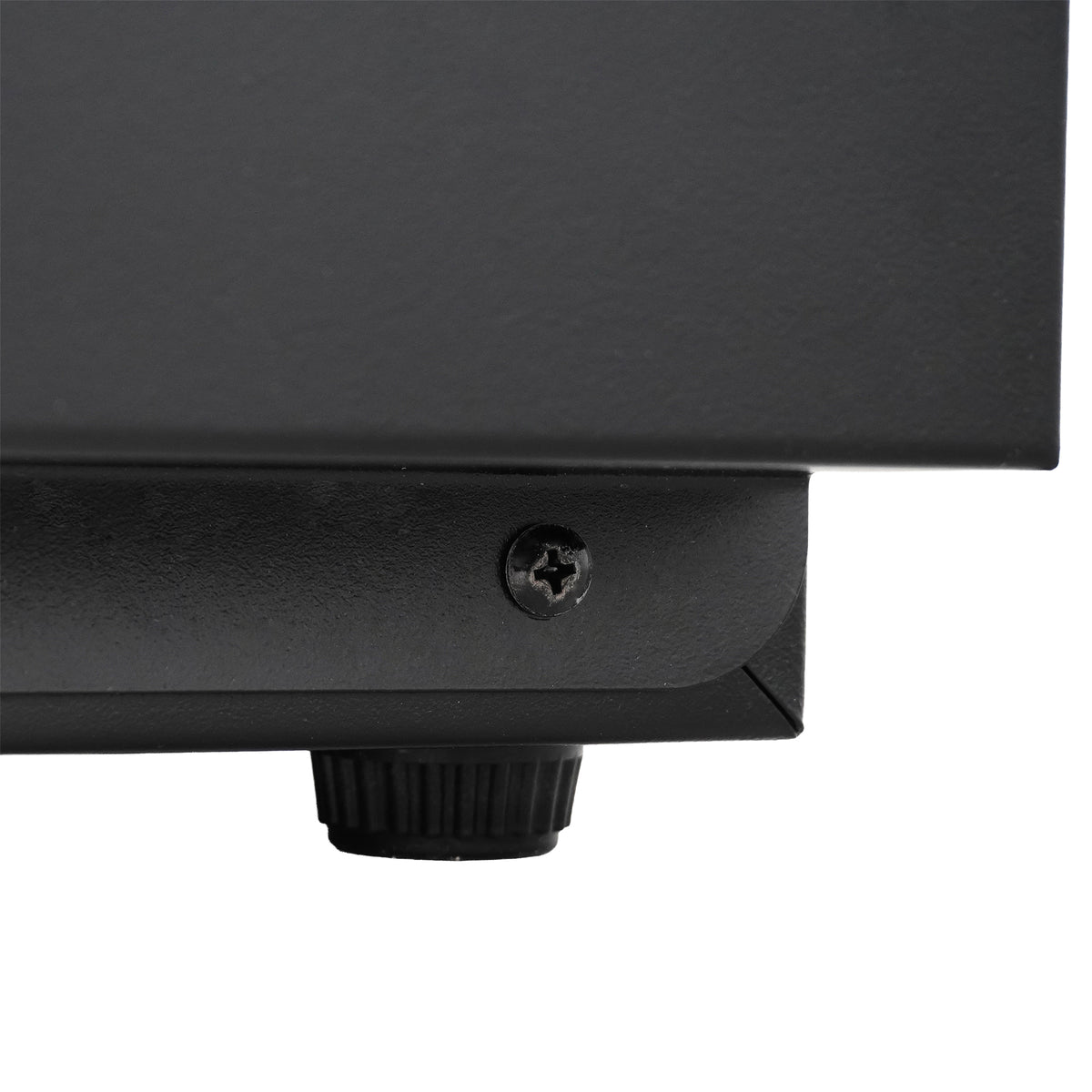 Barkühler 470 L mit 3 Glastüren / Schwarz / Combisteel