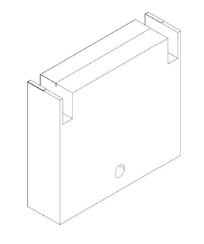 Montagesatz / für 7265.0015 / 630 × 101 mm / 7265.9005 / Combisteel