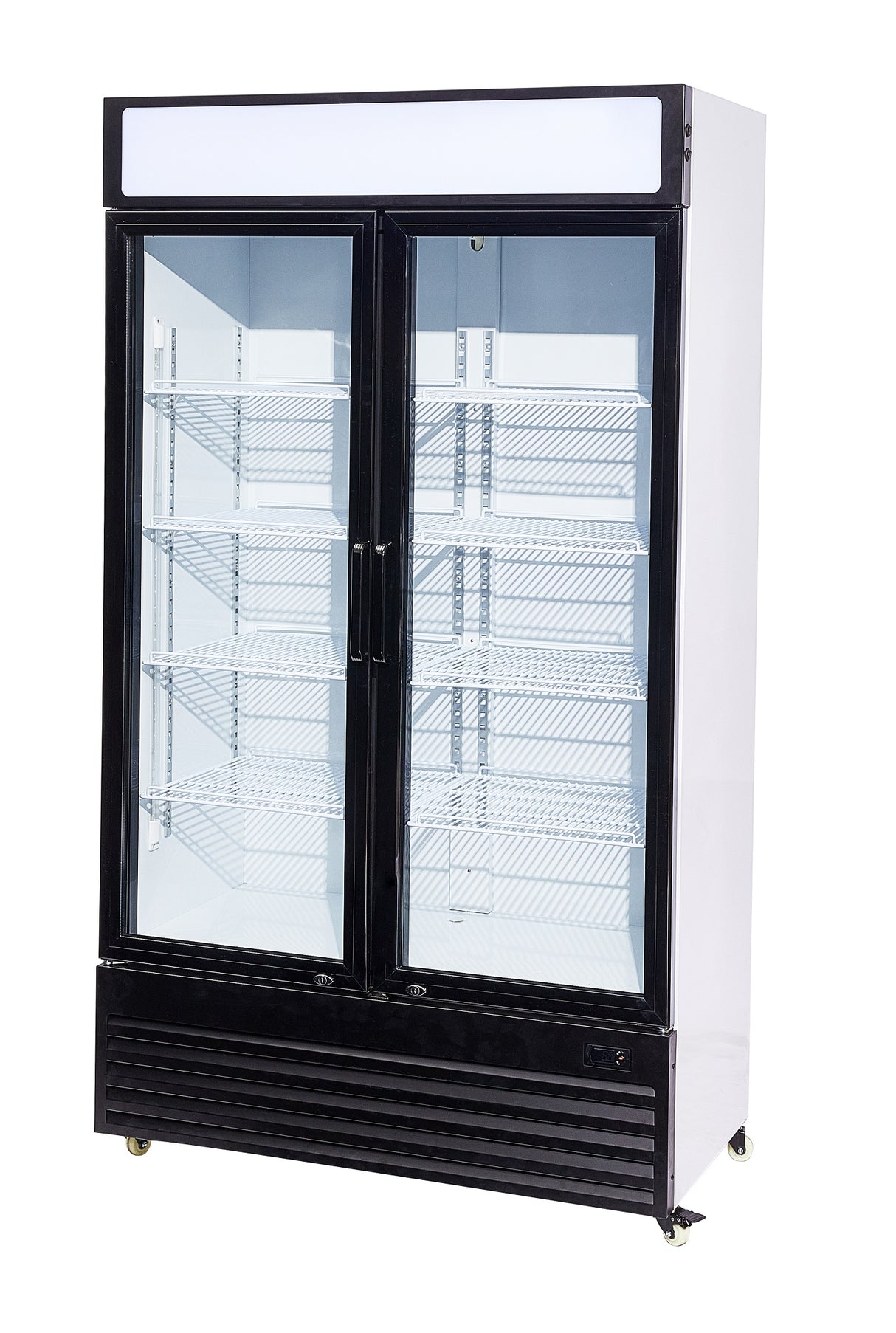 Getränkekühlschrank 3 Glastüren BEZ-750 GD Weiß