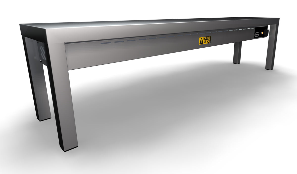 Keramik-Aufsatzbord 1-stufig 1400 mm – Detailansicht 2