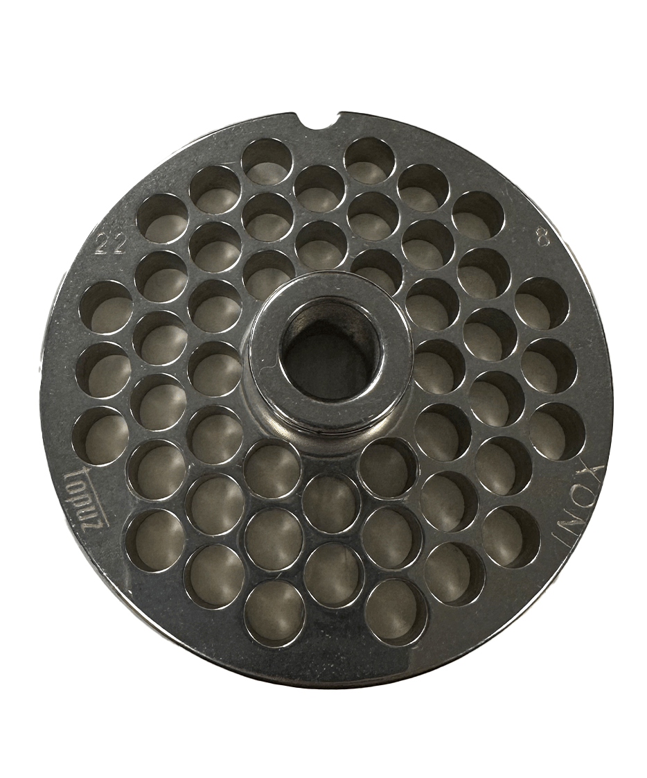 Lochscheibe für Fleischwolf / 8 mm / Größe 22 / 450 kg/h / 7073.9015 / Combisteel