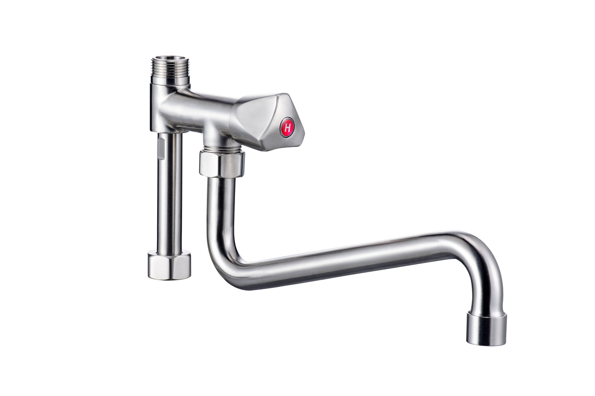 Vorspülbrause / 1-Loch / Edelstahl AISI 304 / Combisteel