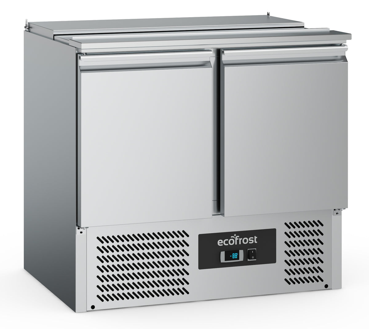 Saladette / 2 Türen / 2,5x 1/1 GN / 240 L / Combisteel
