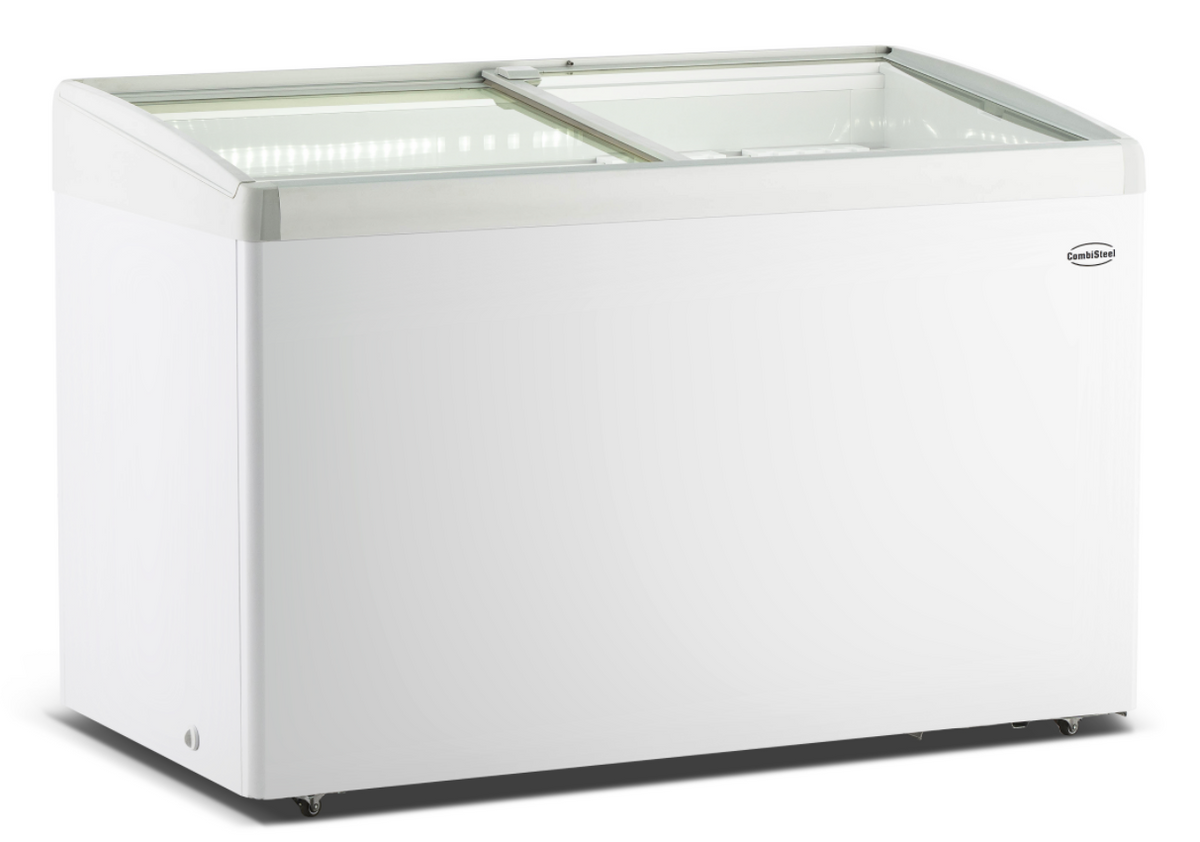 Eistruhe / 396 L / mit Glasschiebedeckel / Lotte / 0/10 | -18/-25 °C / 7086.0035 / Combisteel