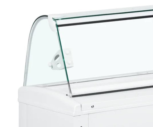 Speiseeisvitrine / Fiji / 7 + 7 × 5 L / 1354 × 630 × 1247 mm / Combisteel