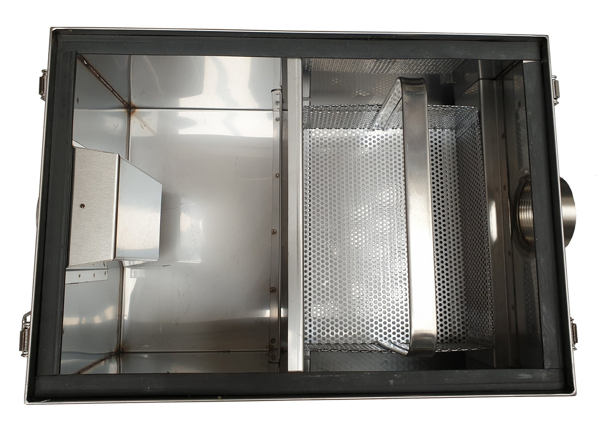 Fettabscheider / 140L / nicht NEN-1825-konform / 800 × 500 × 370 mm / Combisteel