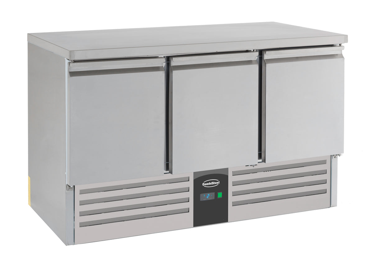Kühltisch / 3 Türen / 400 L / Combisteel