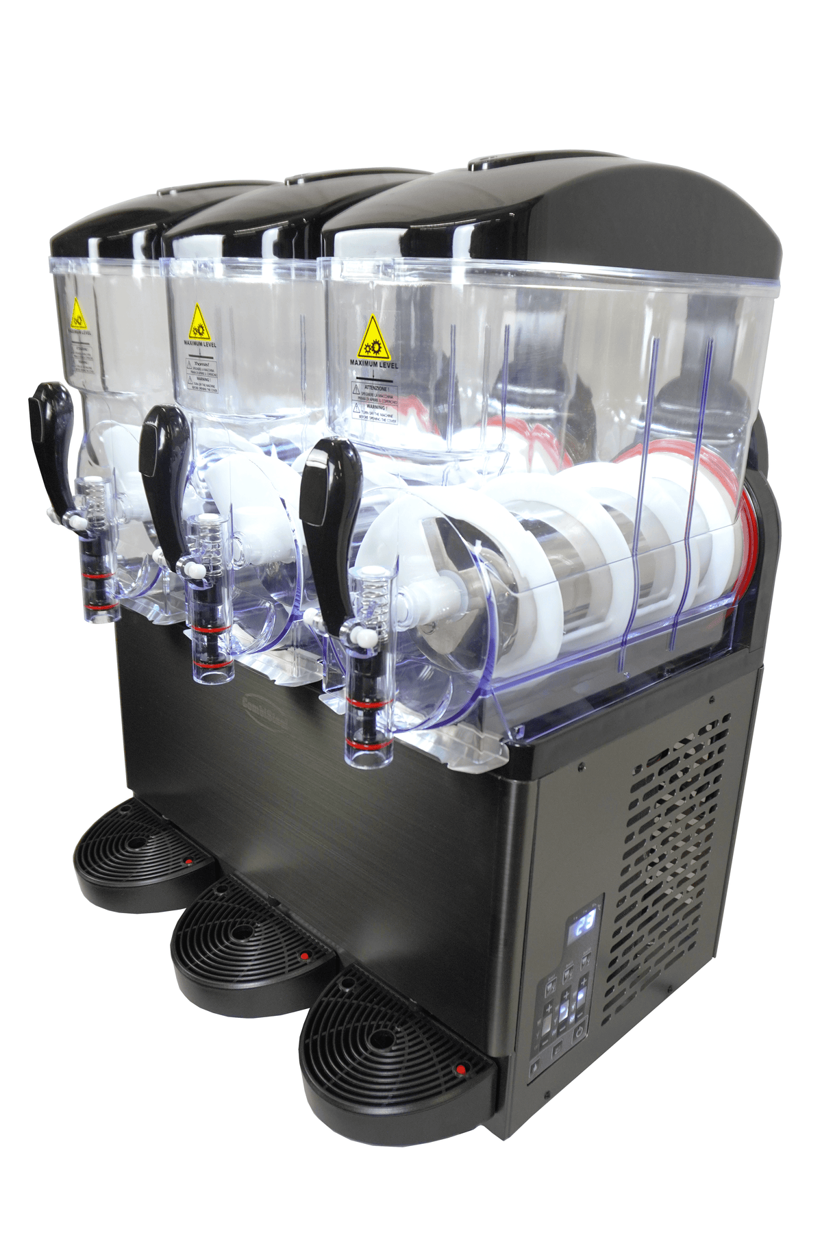 Slush-Maschine / 3 × 12 L / Schwarz / 690 × 570 × 945 mm / Combisteel