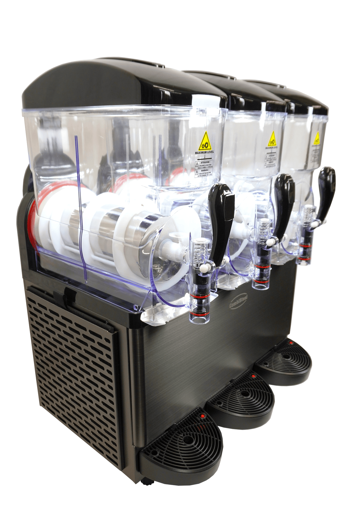 Slush-Maschine / 3 × 12 L / Schwarz / 690 × 570 × 945 mm / Combisteel