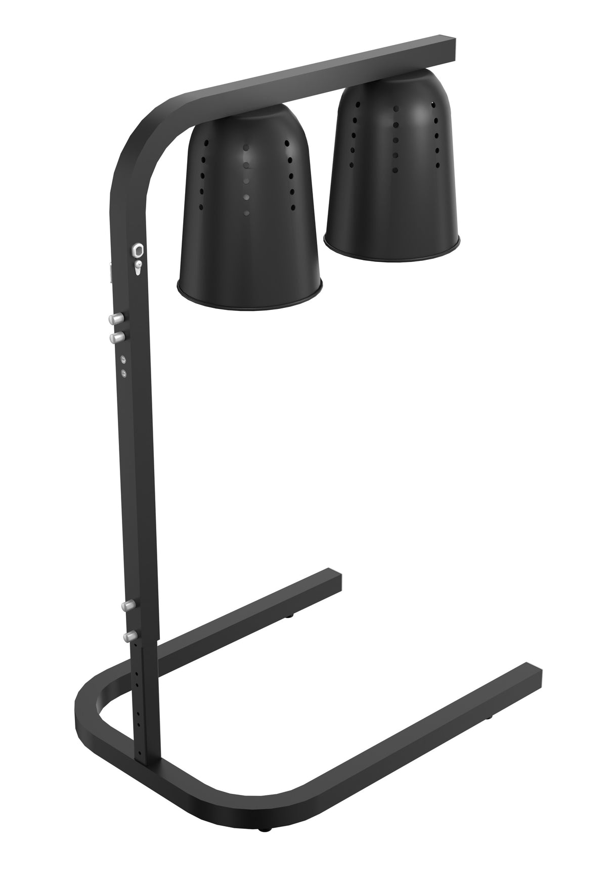 Tisch-Wärmelampe / 2 Lampen / Schwarz / 0,5 kW / 230 V / Combisteel