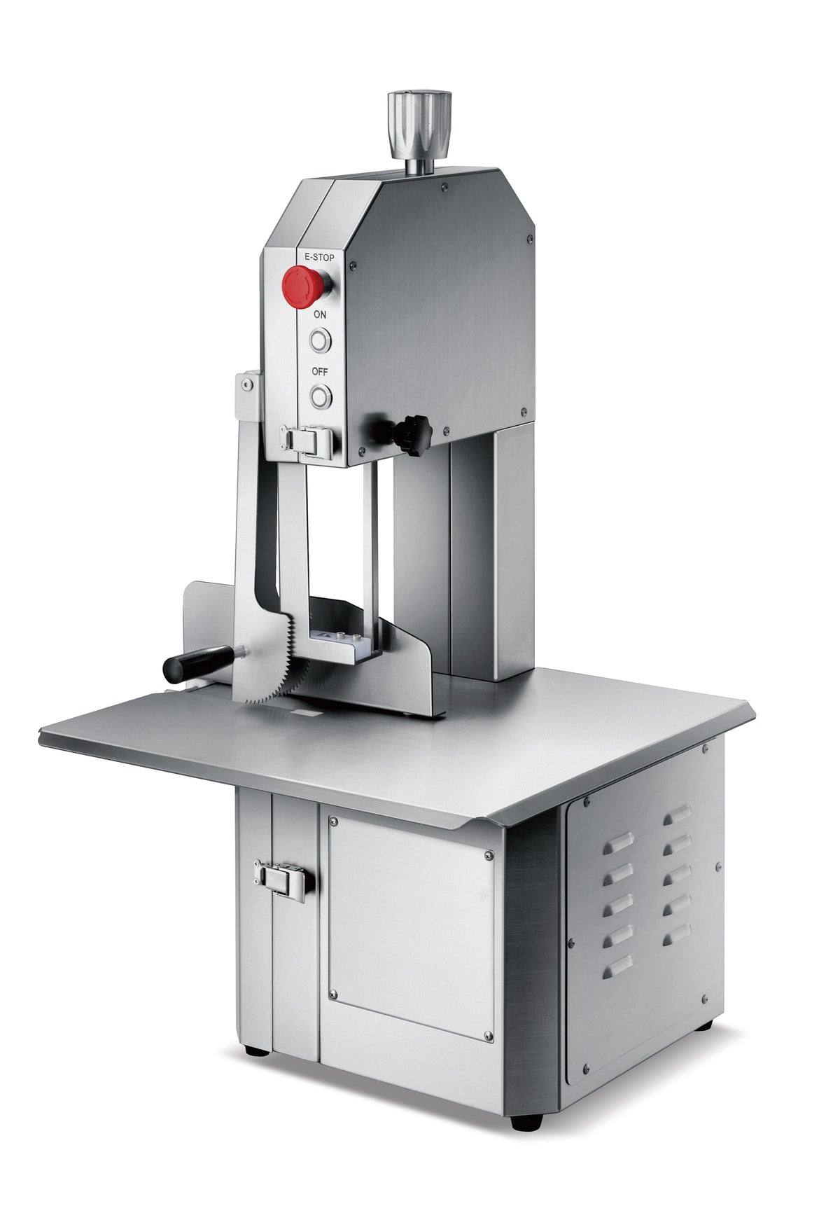 Bandsäge / 230 V / Edelstahlgehäuse / Sägeband 1650 mm / Combisteel