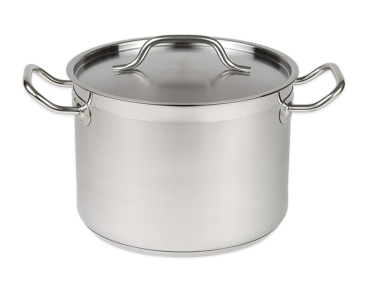 Gemüsetopf medium / Edelstahl / mit Deckel / Ø 36 cm / 22 L / Combisteel