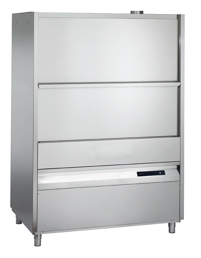 Topfspülmaschine / Korb 1260 × 800 mm / 400 V / 1435 × 990 × 2058 mm / Combisteel