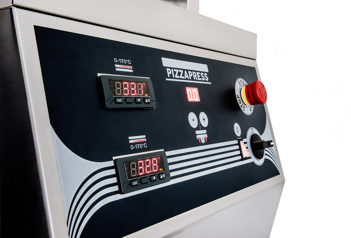 Pizzapresse / Ø 450 mm / 6,1 kW / 660 × 780 × 850 mm / Combisteel
