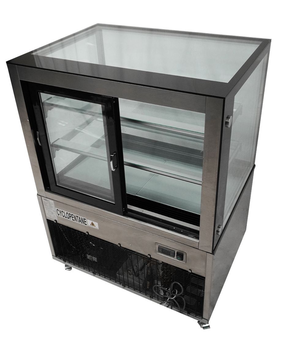 Kühlvitrine für Kuchen und Snacks 270 L