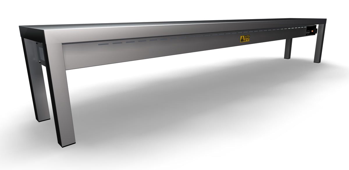 Keramik-Aufsatzbord 1-stufig 2000 mm – Detailansicht 2