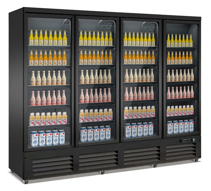 Getränkekühlschrank 4 Glastüren CEB-2000R 2000 Liter