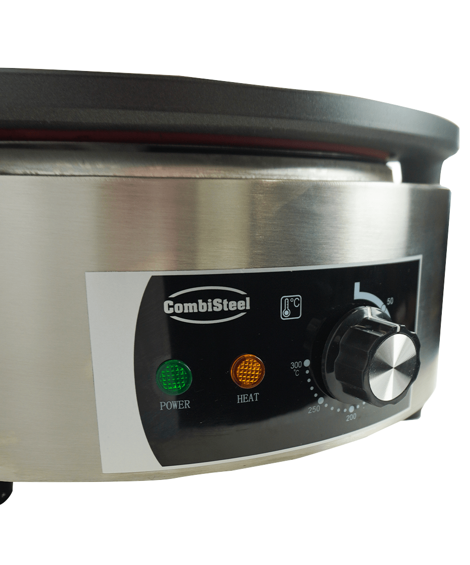 Elektrischer Crêpes-Maker / 1 Platte Ø 400 mm / 3 kW / Combisteel – professioneller Crêpes-Maker für Gastronomie