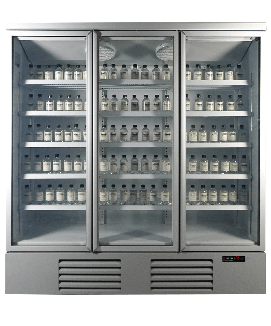 Kühlschrank / 3 Glastüren / JDE-1530R