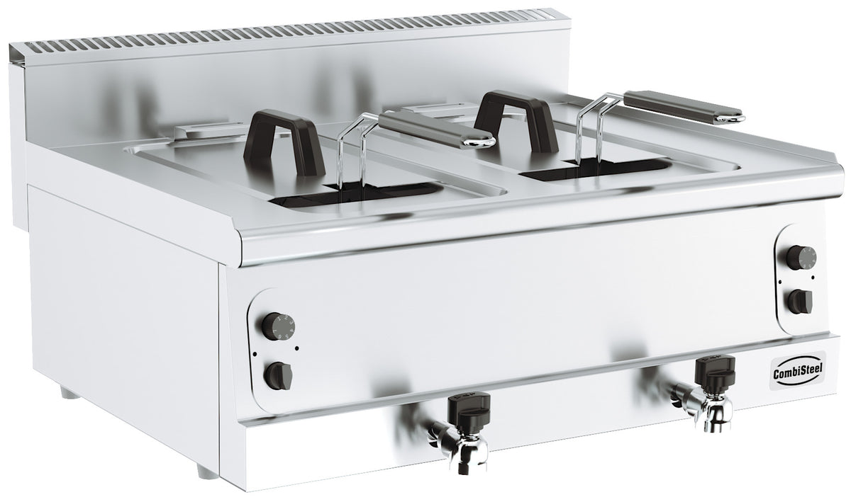 Gas-Tischfritteuse BASE 600 2 × 8 L 12 kW von Combisteel