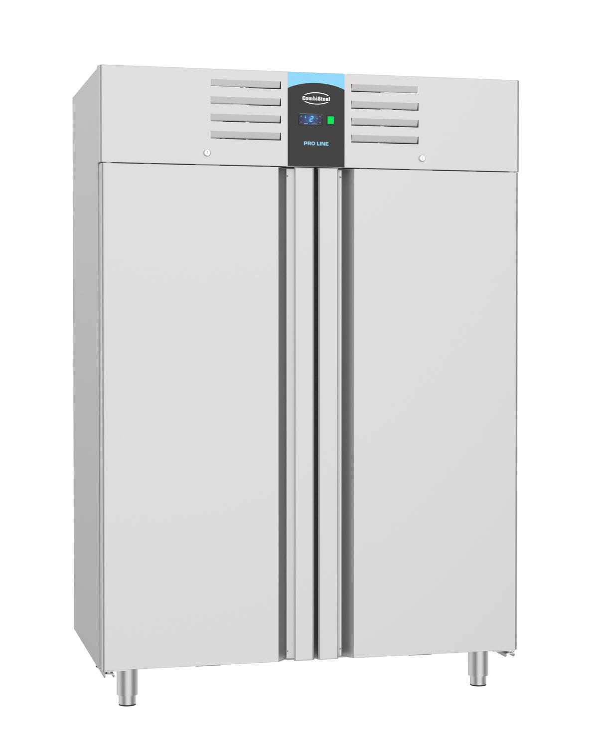 Gewerbetiefkühlschrank Edelstahl 1200 L 2 Türen