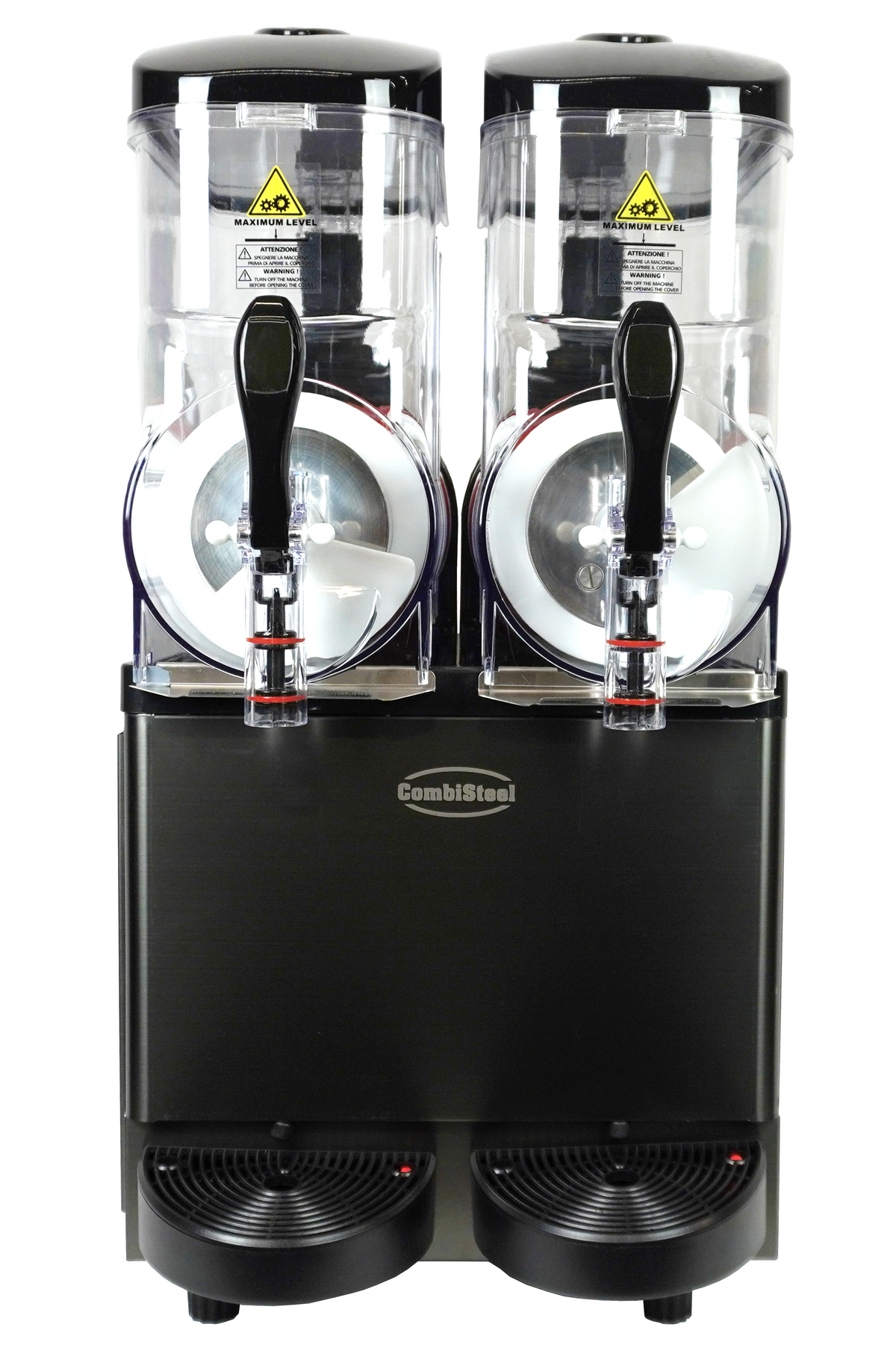 Slush-Maschine / 2 × 12 L / Schwarz / 490 × 570 × 945 mm / Combisteel
