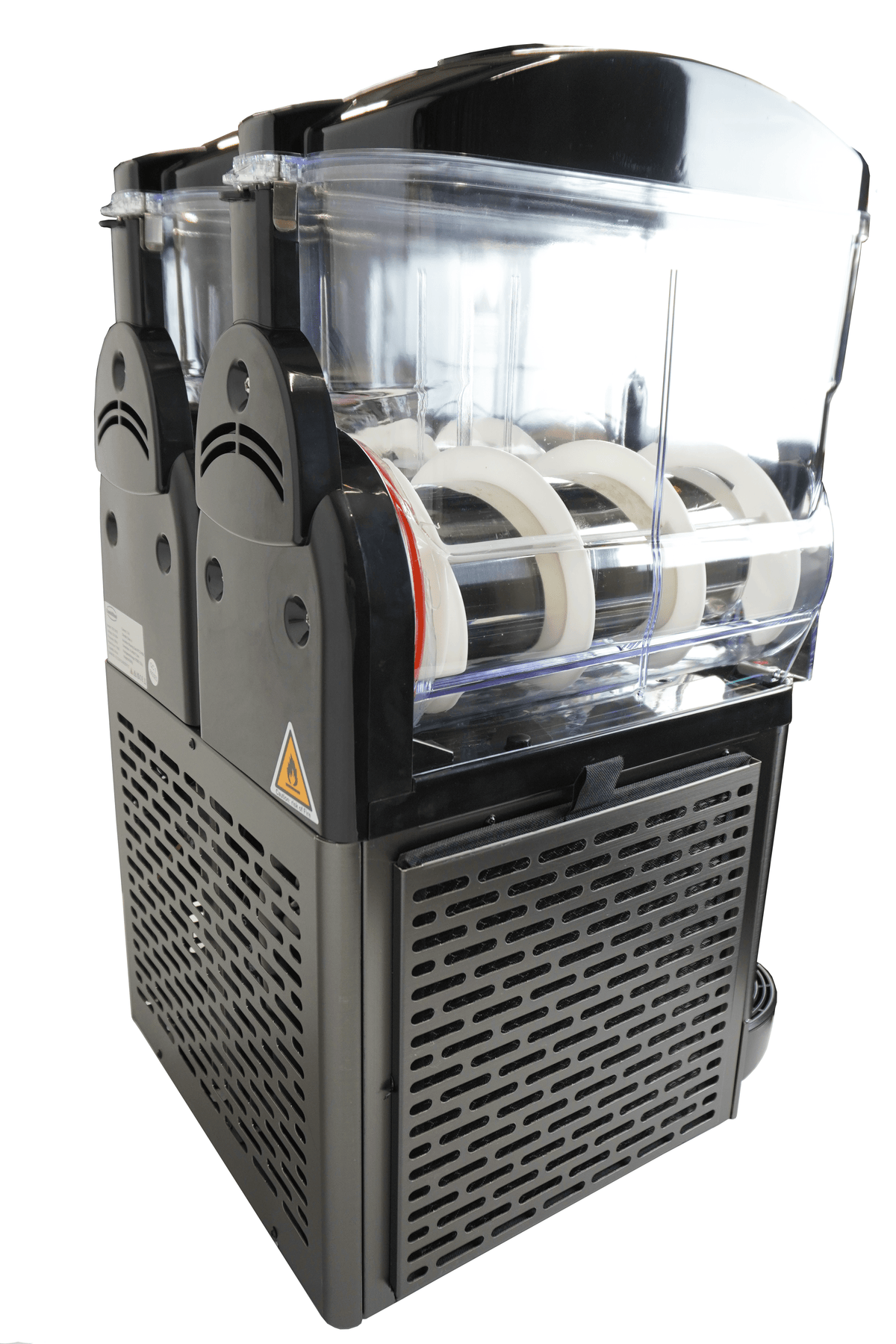 Slush-Maschine / 2 × 12 L / Schwarz / 490 × 570 × 945 mm / Combisteel