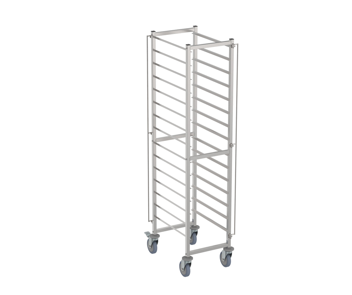 Regalwagen / 2/1 GN / 12 Führungen / 655 × 590 × 1785 mm / Combisteel