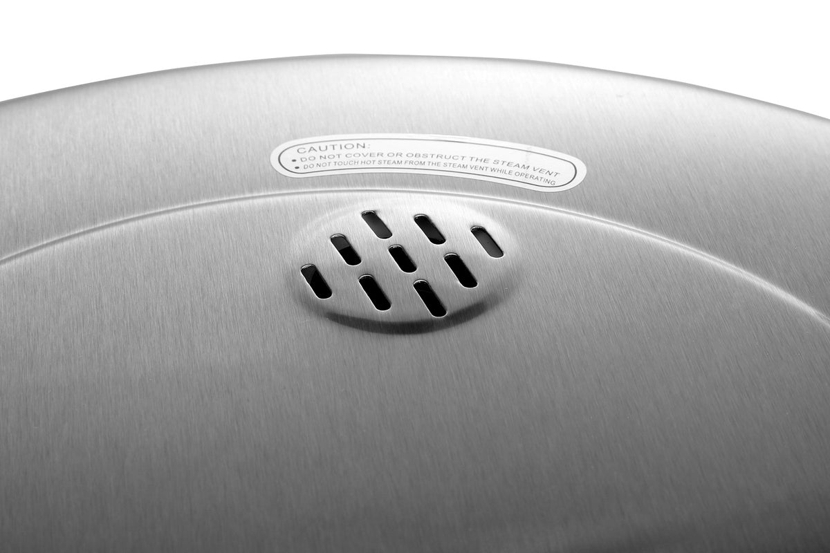 Elektrischer Reiskocher RC-54 / 5,4 L / 1,95 kW / Combisteel – professioneller Reiskocher für Gastronomie