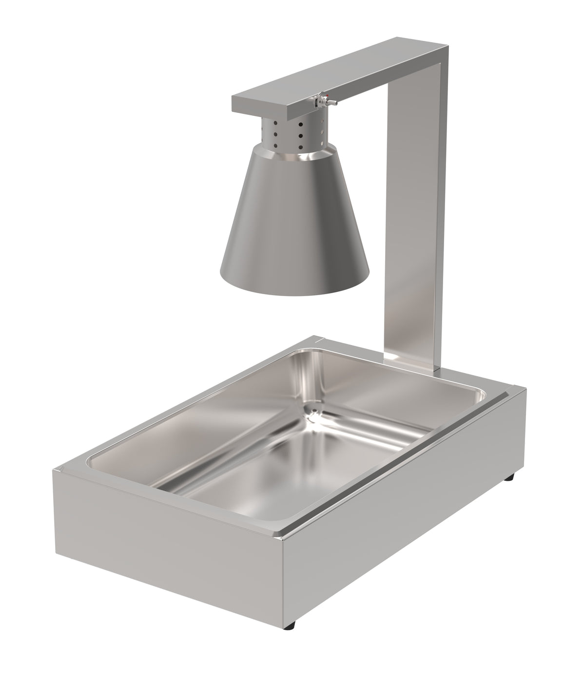 Tisch-Wärmelampe mit GN 1/1 / 1 Lampe / Edelstahl / 0,25 kW / 230 V / Combisteel