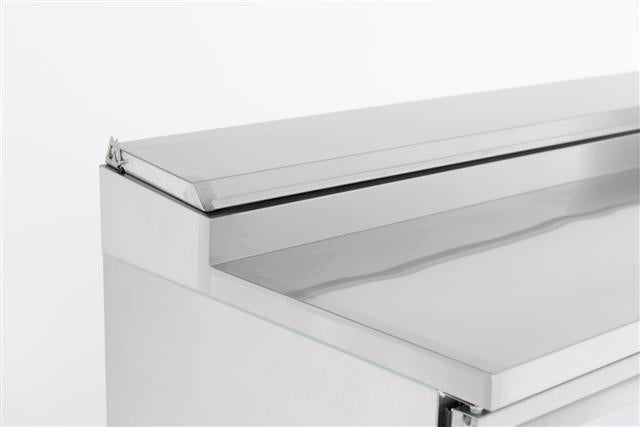 Saladette / 3 Türen / 8x 1/6 GN / 392 L netto / Combisteel